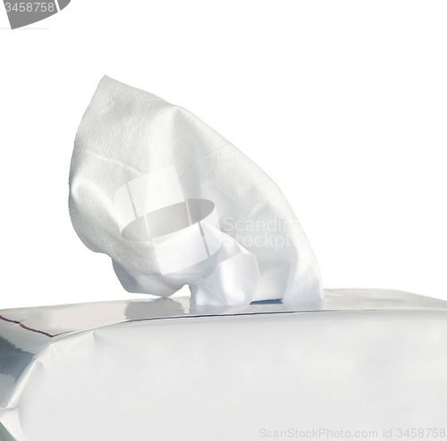 Image of Tissue box isolated