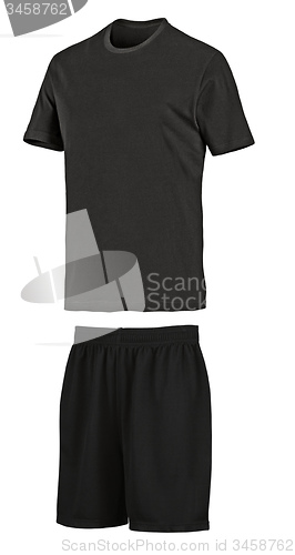 Image of T-shirt with shorts