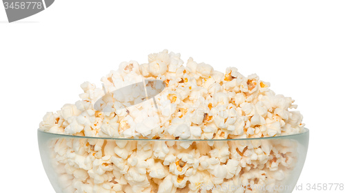 Image of close up of popcorn in bowl