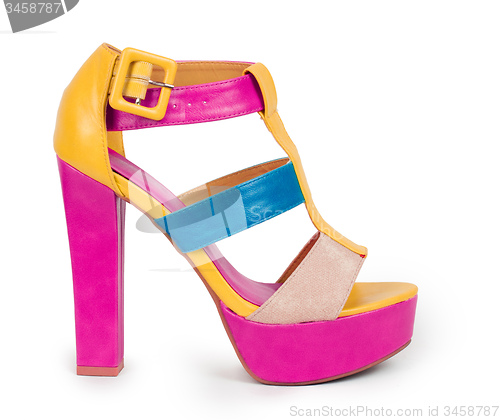 Image of Woman shoes isolated