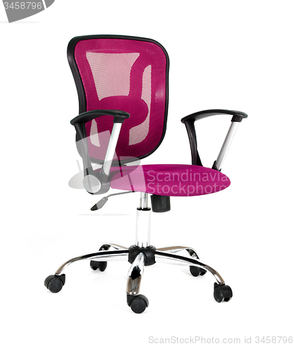 Image of Pink office a chair