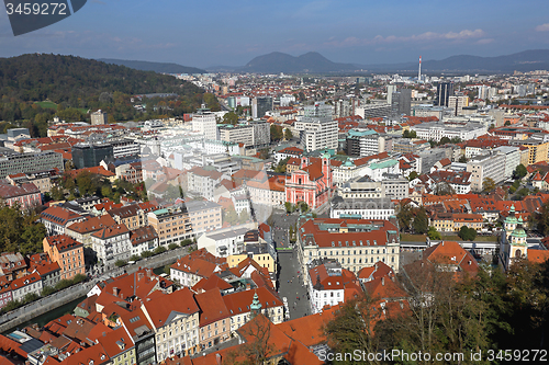 Image of Ljubljana aerial