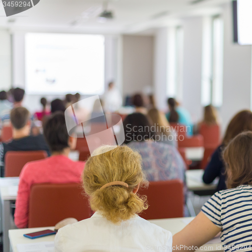 Image of Lecture at university.