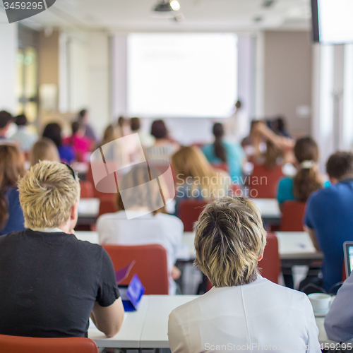 Image of Lecture at university.