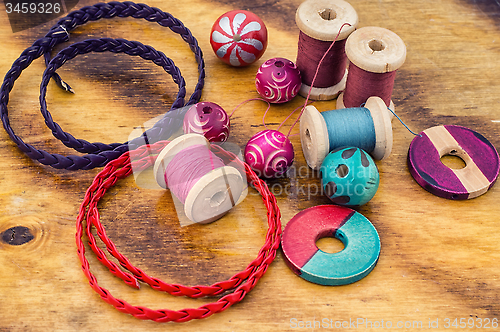 Image of accessories for needlework