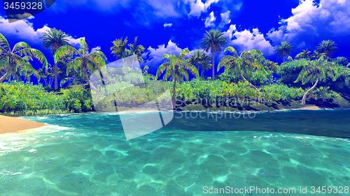 Image of Tropical island