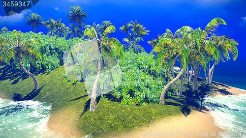 Image of Tropical island