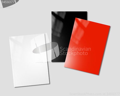 Image of booklets mockup template