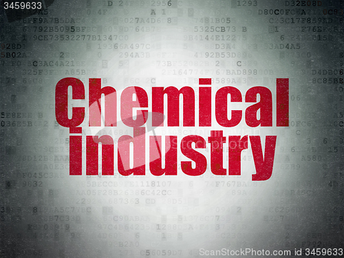 Image of Manufacuring concept: Chemical Industry on Digital Paper background