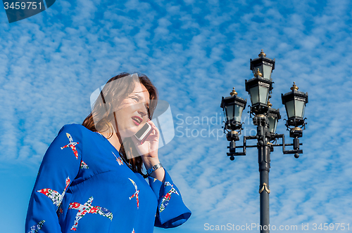 Image of Talk with smartphone