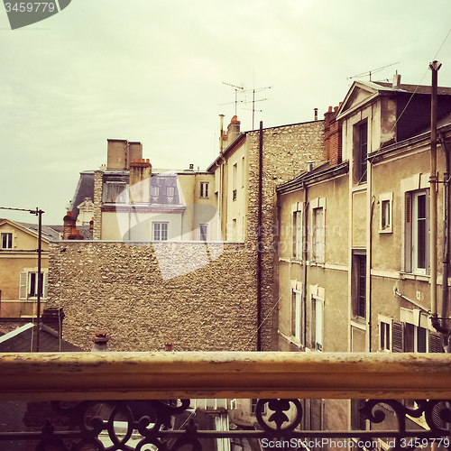 Image of View over a neighborhood in Paris