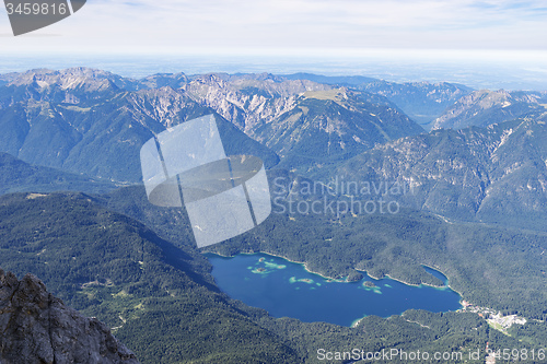 Image of View to lake Eibsee