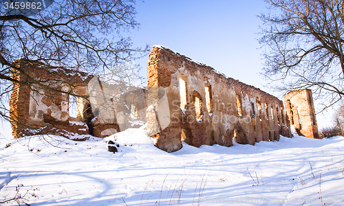 Image of   ruins Golshany, Belarus