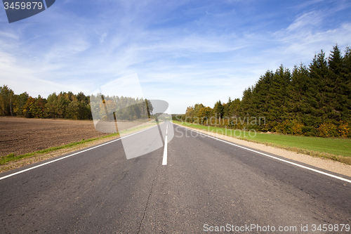 Image of little  road  