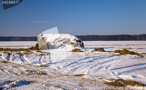 Image of Rick of straw Winter