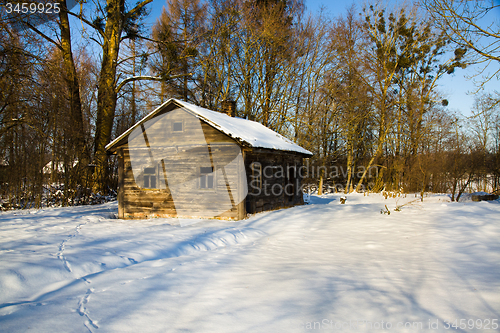 Image of a wooden building  