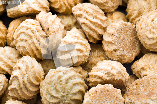 Image of Yellow shortbread cookies