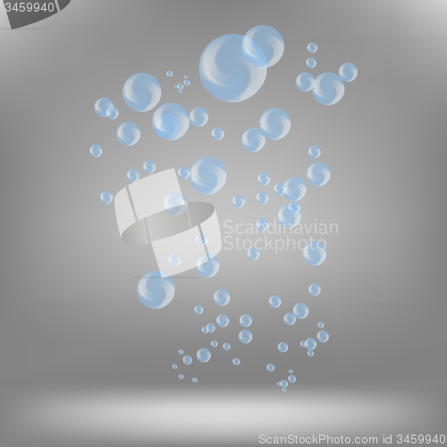 Image of Blue Bubbles