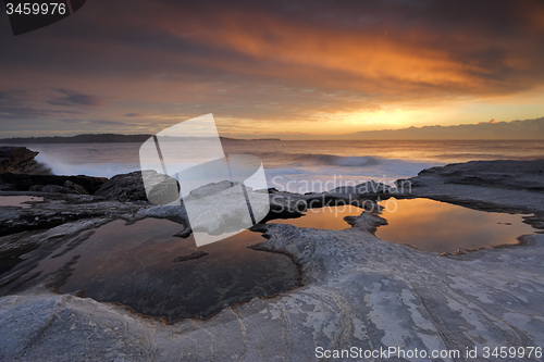 Image of Sunrise reflections at Yena