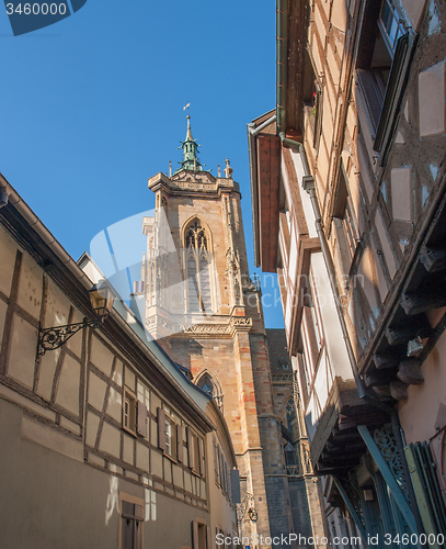 Image of architectural detail in Colmar