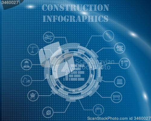 Image of Construction Infographic Template