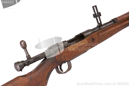 Image of World War Two Rifle Detail