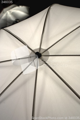 Image of Photo Studio White Umbrella Reflection