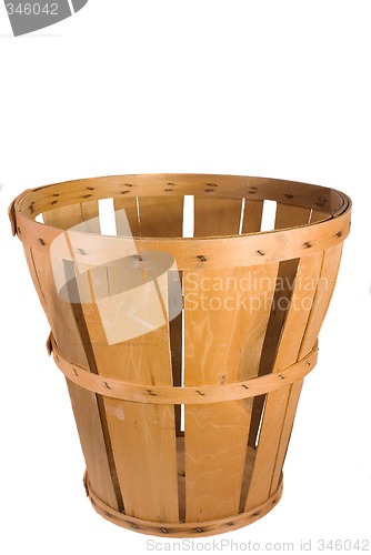 Image of Wooden Produce Basket