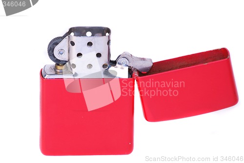 Image of Red Cigarette Lighter