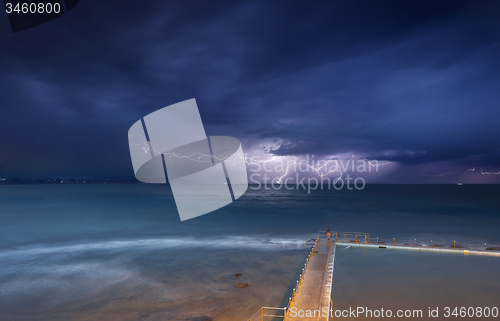 Image of Collaroy storms and lightning