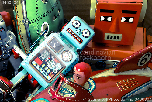Image of box of retro toy 