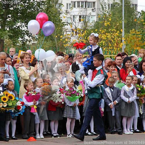 Image of The Knowledge Day in Russia