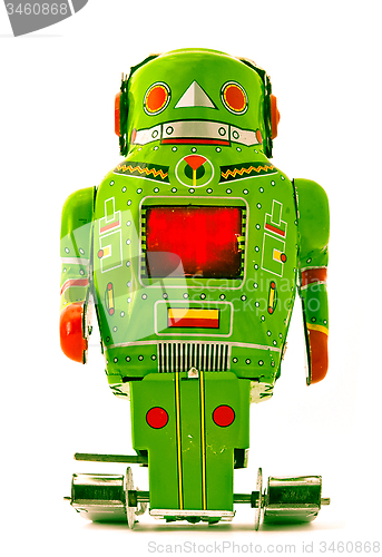 Image of green robot