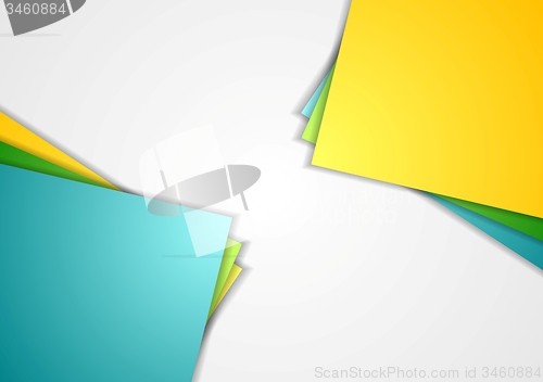 Image of Bright corporate abstract contrast background