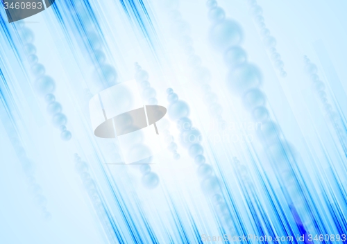 Image of Abstract blue vector elegant modern background