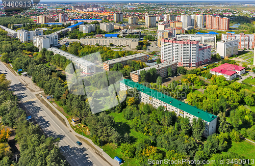 Image of Mys residential complex. Tyumen. Russia