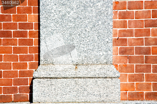 Image of brick in  italy old wall  texture material the background