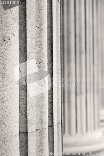 Image of brick in london     the     texture  abstract   of a ancien wall