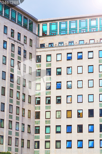 Image of windows in the city of london home and office   skyscraper  buil