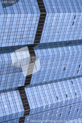 Image of bangkok    office district palaces     abstract  modern building
