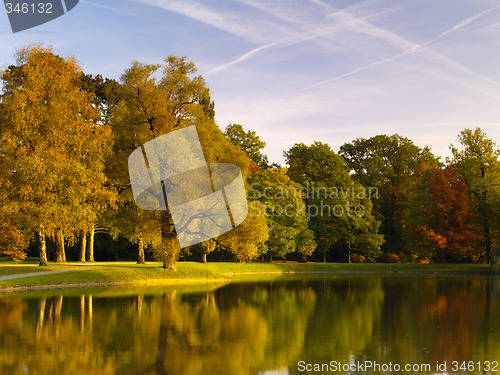 Image of autumnal park