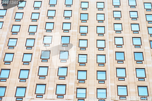 Image of windows in the city of london home and office   skyscraper  buil