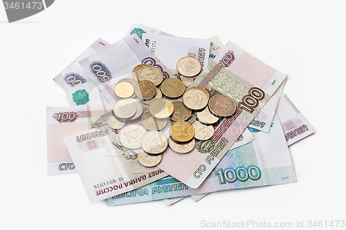 Image of Russian money