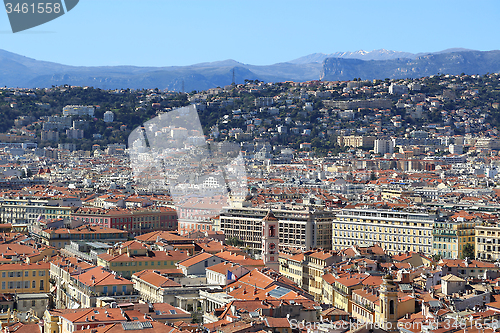 Image of Panoramic view of Nice, Cote d'Azur, France