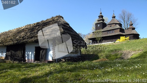 Image of old slovak village