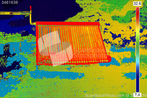 Image of Thermovision image of Vacuum solar