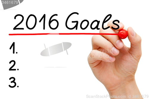 Image of Goals 2016 List