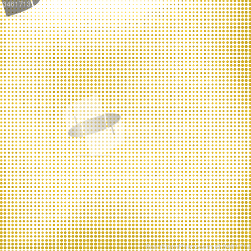 Image of Orange Halftone Background