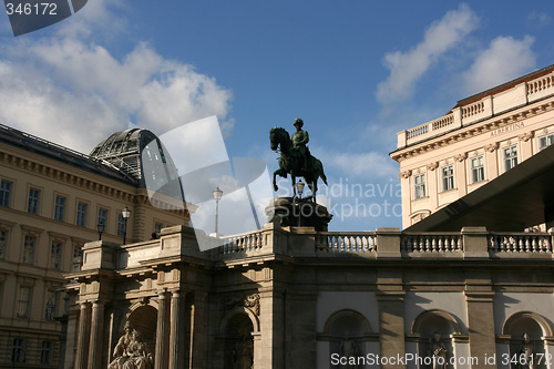 Image of Albertina art gallery in Wien