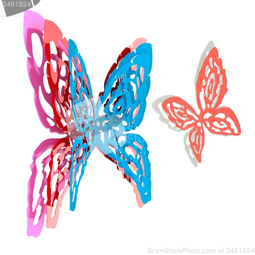 Image of Butterfly interior design